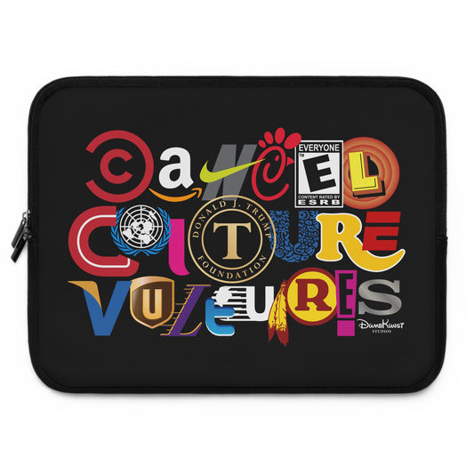 DK53: Cancel Culture (Vulture Edition) - Padded Laptop / Tablet Sleeve