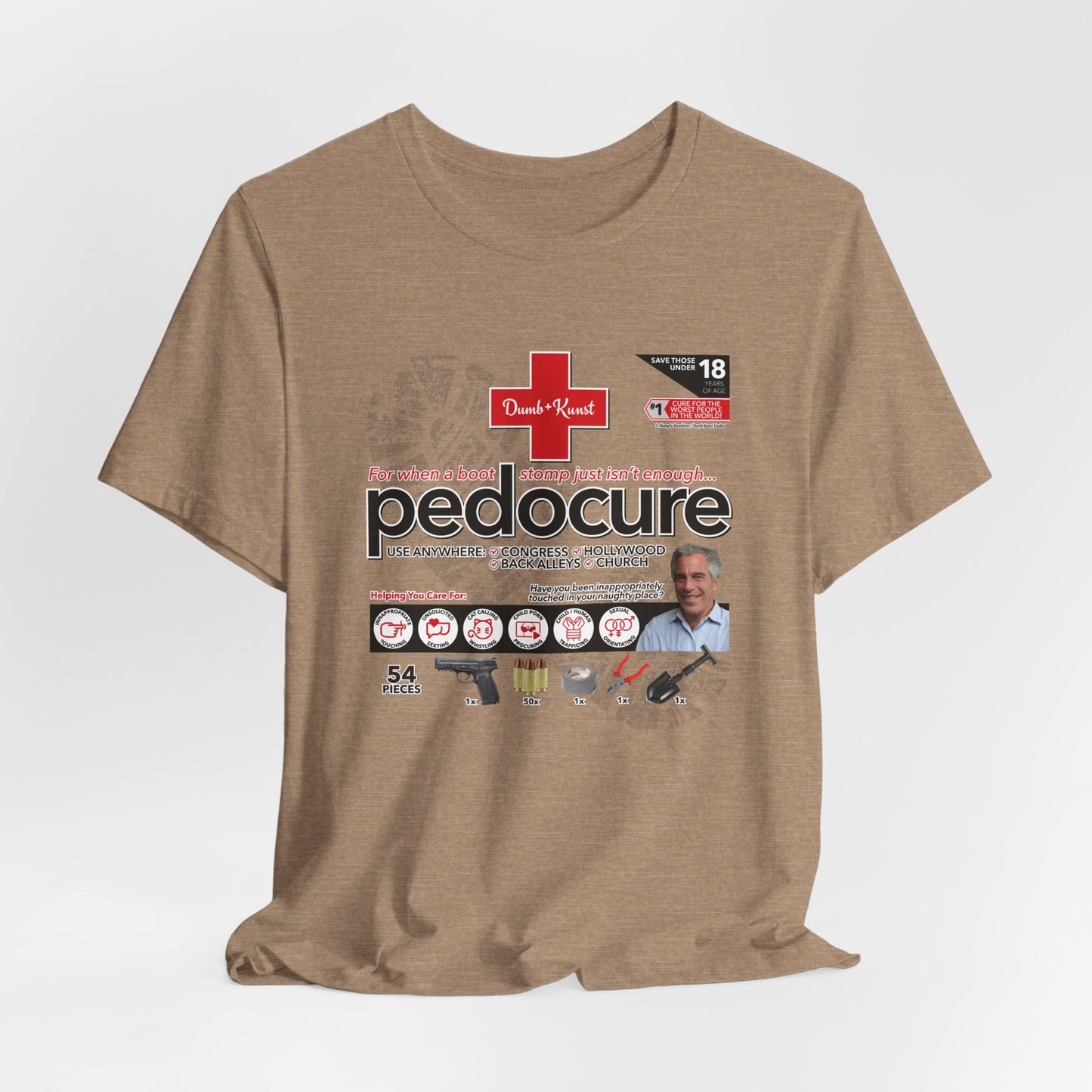 DK82: Pedocured - Unisex S/S T-Shirt