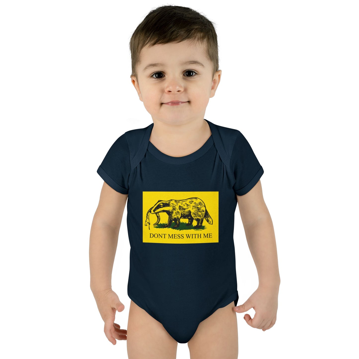 DK14: Honey Badger Don't Give A Fuck - Infant Sized Onsie