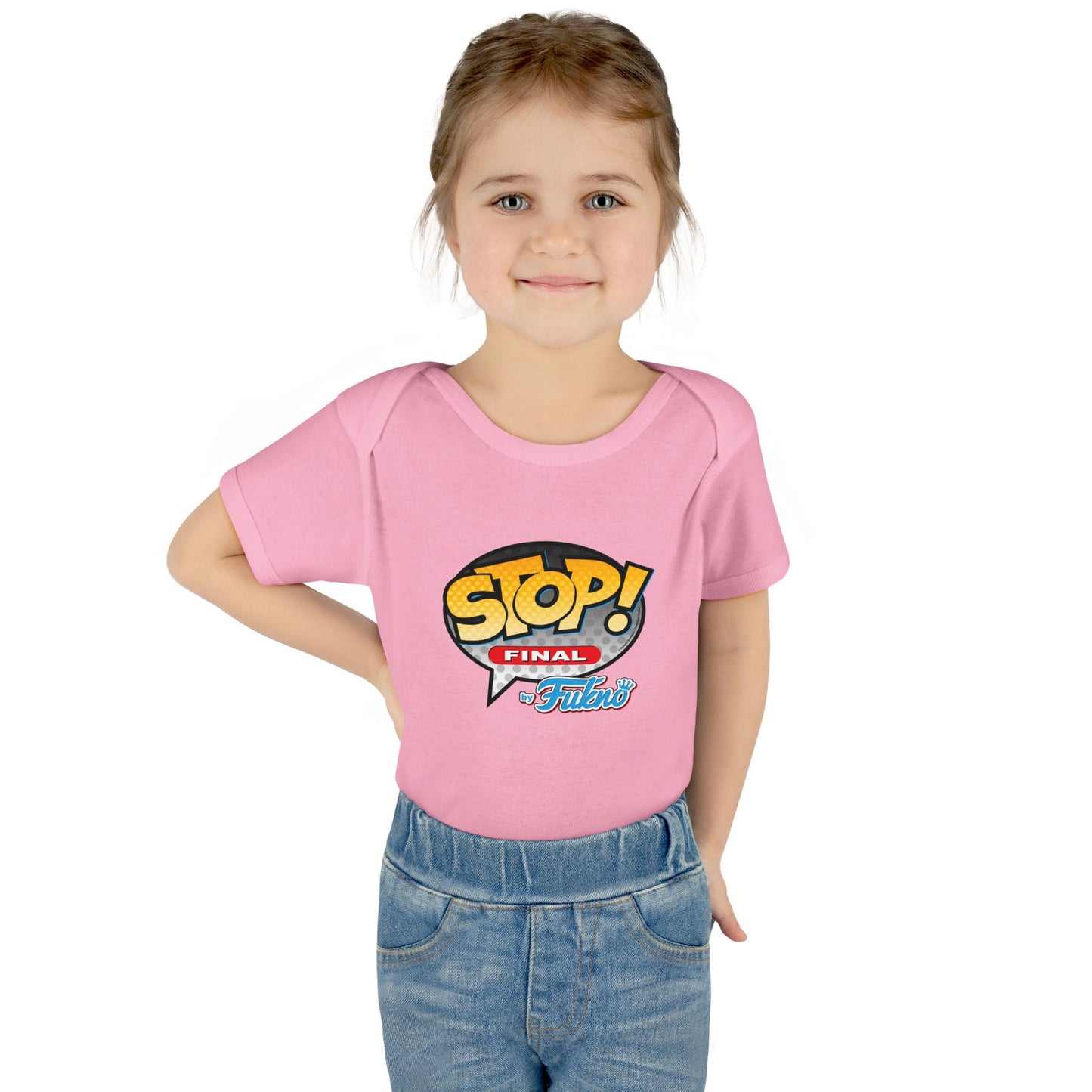 DK103: Stop! by Fukno - Infant Sized Onsie