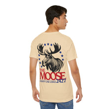 Load image into Gallery viewer, Moose Lodge 2427 - Moose For President - Unisex T-Shirt (Front &amp; Back Print)
