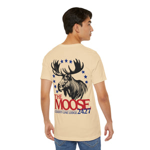 Moose Lodge 2427 - Moose For President - Unisex T-Shirt (Front & Back Print)