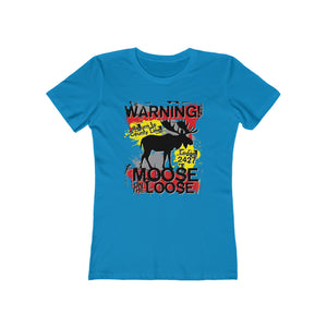 Moose Lodge 2427 - Loose Moose - Women's T-Shirt (Front Print Only)