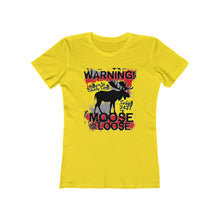 Load image into Gallery viewer, Moose Lodge 2427 - Loose Moose - Women&#39;s T-Shirt (Front Print Only)
