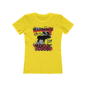 Moose Lodge 2427 - Loose Moose - Women's T-Shirt (Front Print Only)