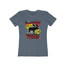 Load image into Gallery viewer, Moose Lodge 2427 - Loose Moose - Women&#39;s T-Shirt (Front Print Only)
