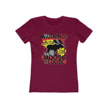 Load image into Gallery viewer, Moose Lodge 2427 - Loose Moose - Women&#39;s T-Shirt (Front Print Only)
