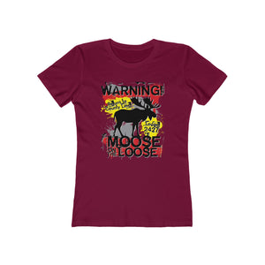 Moose Lodge 2427 - Loose Moose - Women's T-Shirt (Front Print Only)