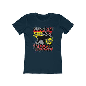 Moose Lodge 2427 - Loose Moose - Women's T-Shirt (Front Print Only)