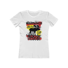 Load image into Gallery viewer, Moose Lodge 2427 - Loose Moose - Women&#39;s T-Shirt (Front Print Only)
