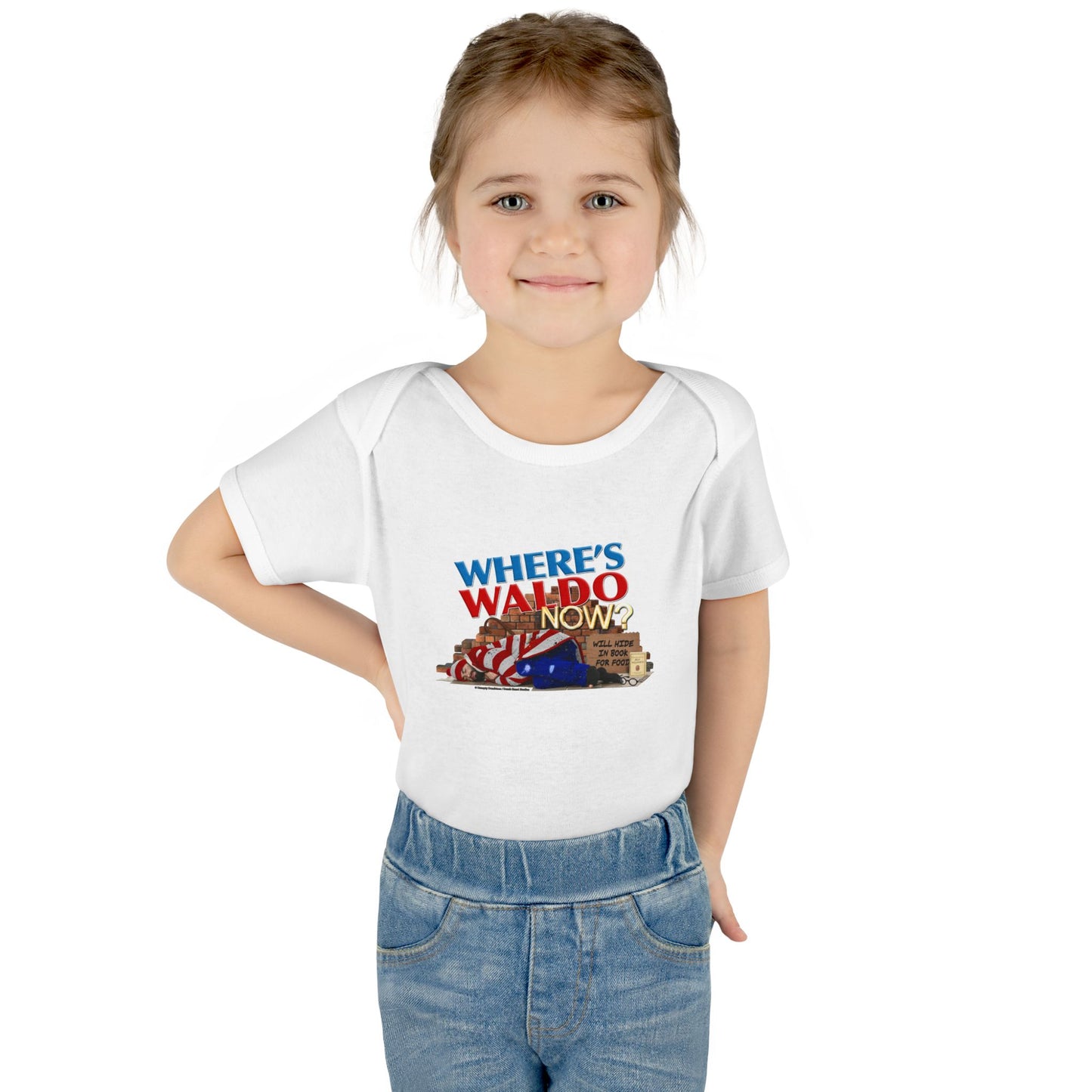 DK89: Where's Waldo Now? - Infant Sized Onsie