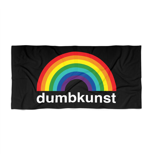 DK16: Dumb Kunst Under The Rainbow - Beach Towel