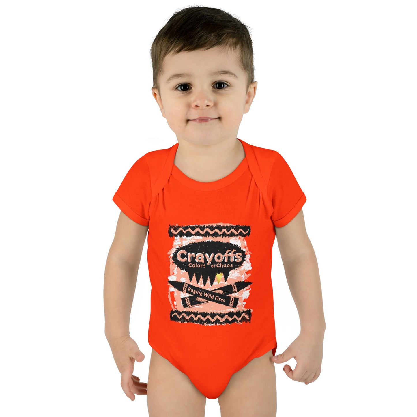 DK110: Crayoffs - Colors of Chaos - Infant Sized Onsie