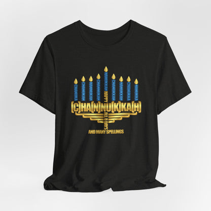 DK192: [C]ha[n]nu[k]ka[h] - Unisex S/S T-Shirt