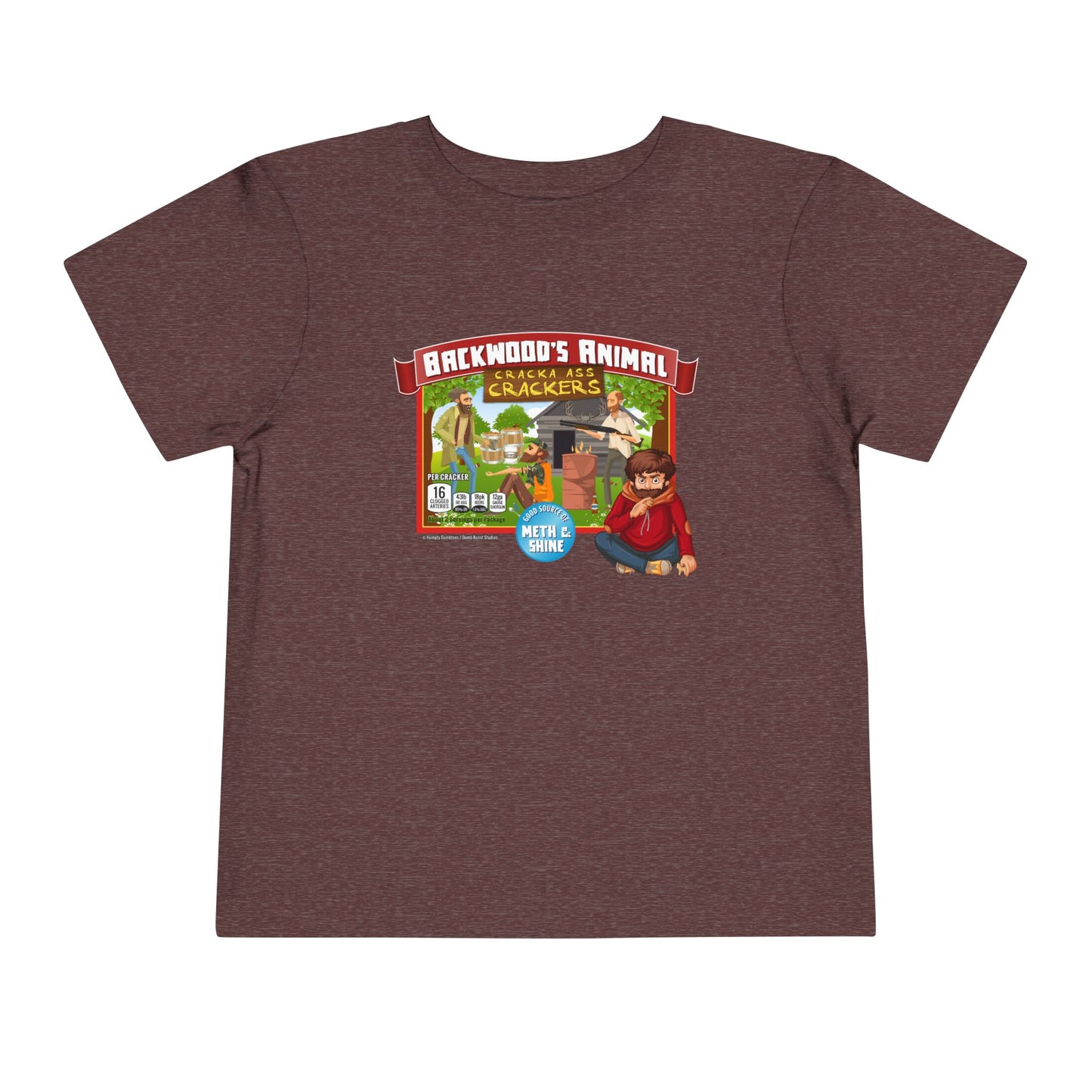 DK77: Animal Cracka' Ass Crackas - Toddler Sized T-Shirt