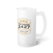 Load image into Gallery viewer, Moose Lodge 2427 - Moose Drink Mine - Frosted Glass Beer Mug
