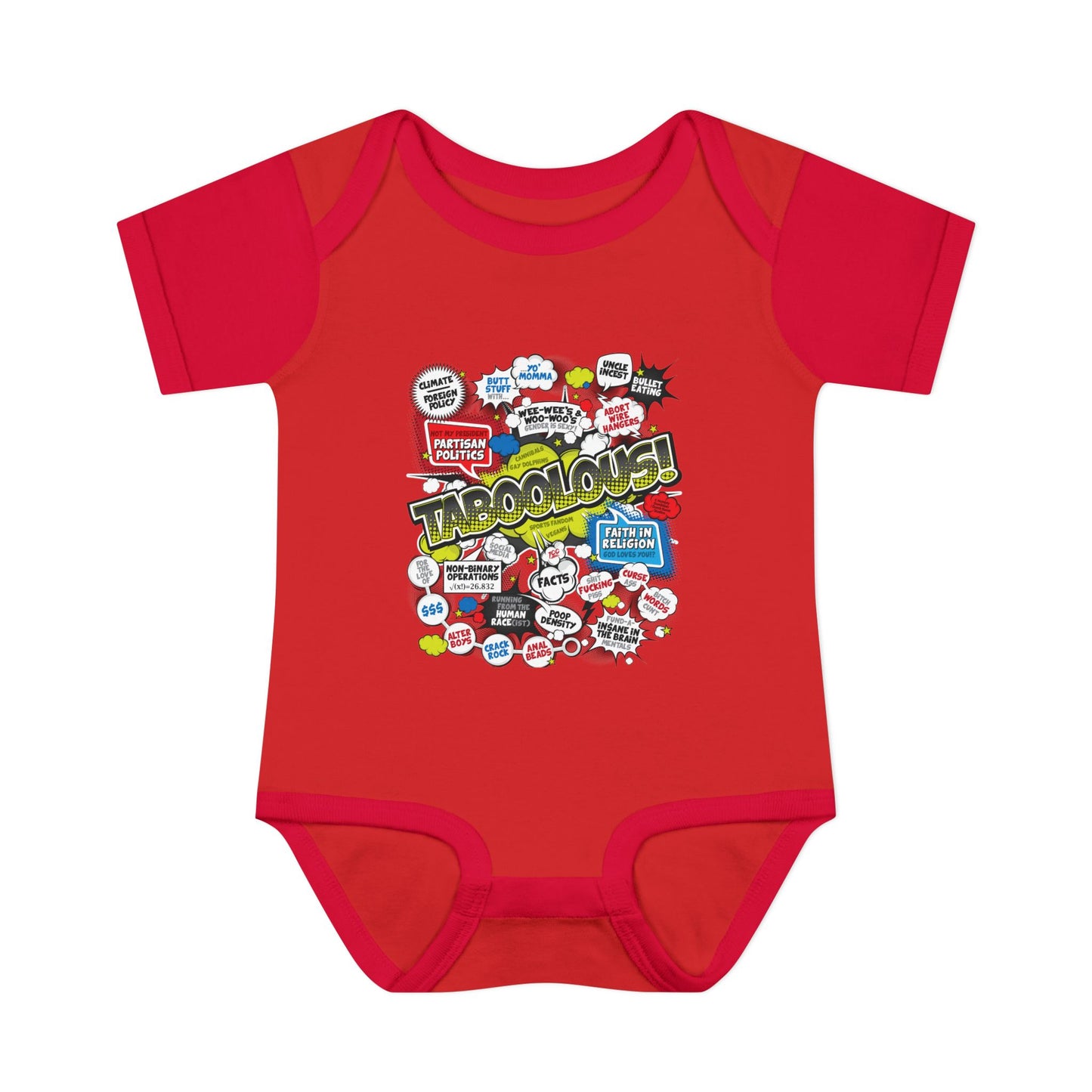 DK187: Taboolous! - Infant Sized Onsie