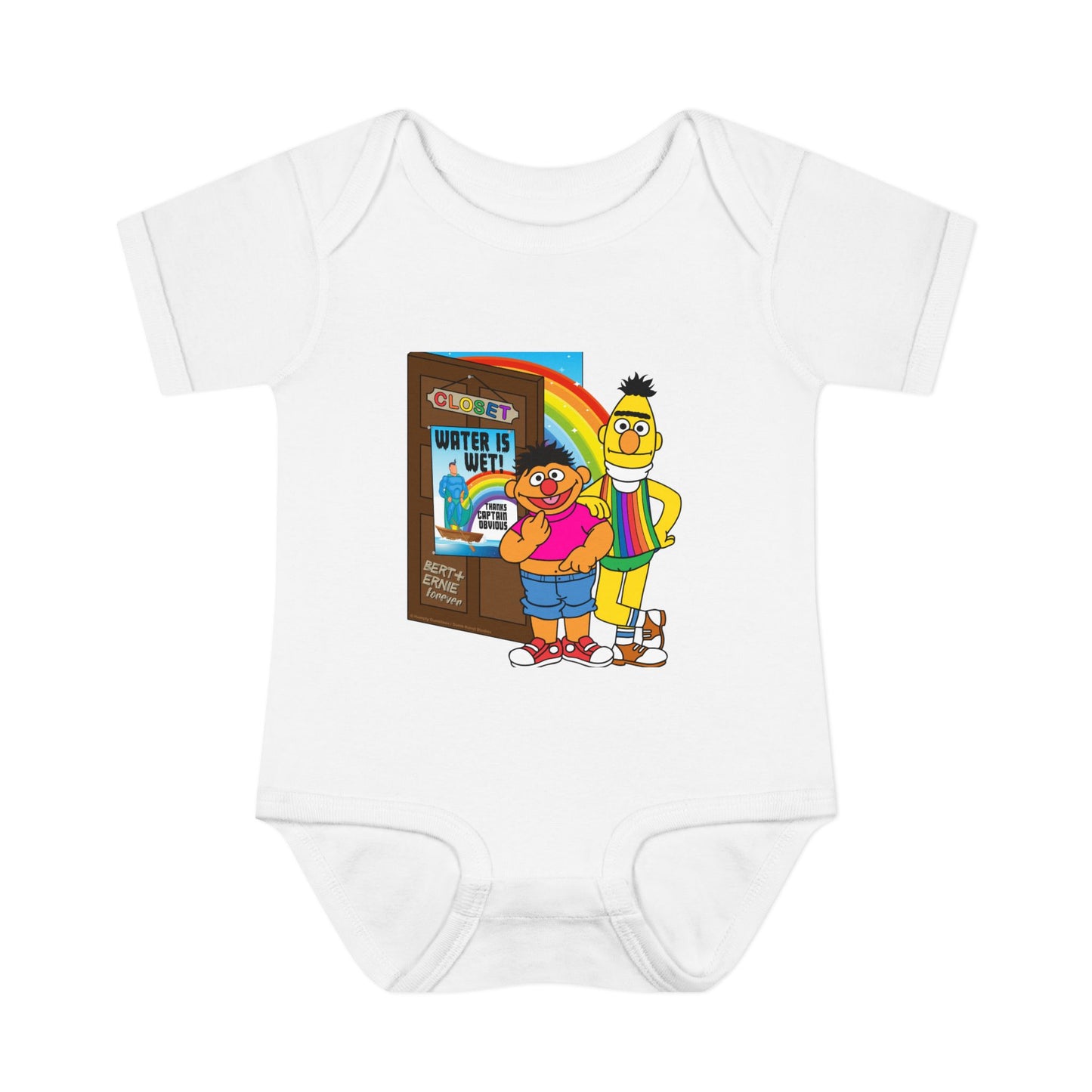 DK201: Bert & Ernie's Closet - Infant Sized Onsie