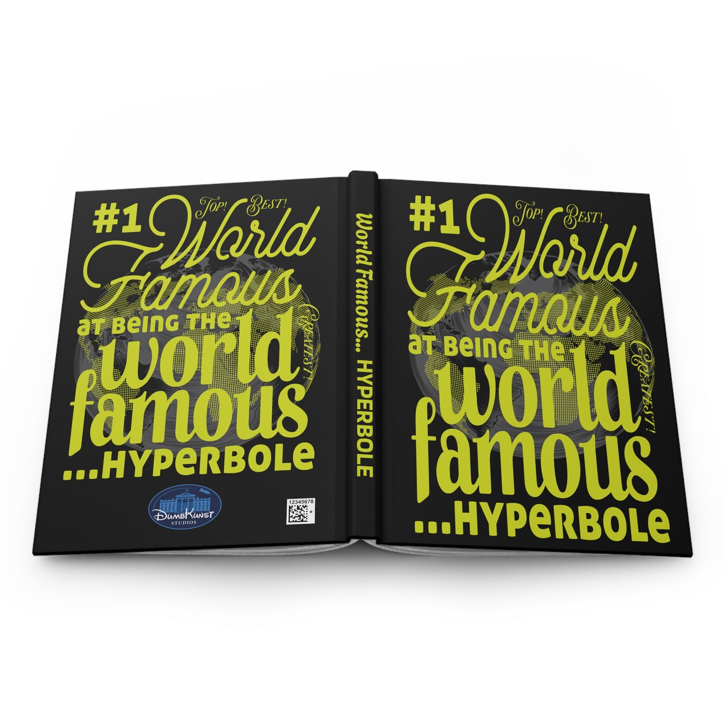DK162: World Famous - Hardcover Writing Journal