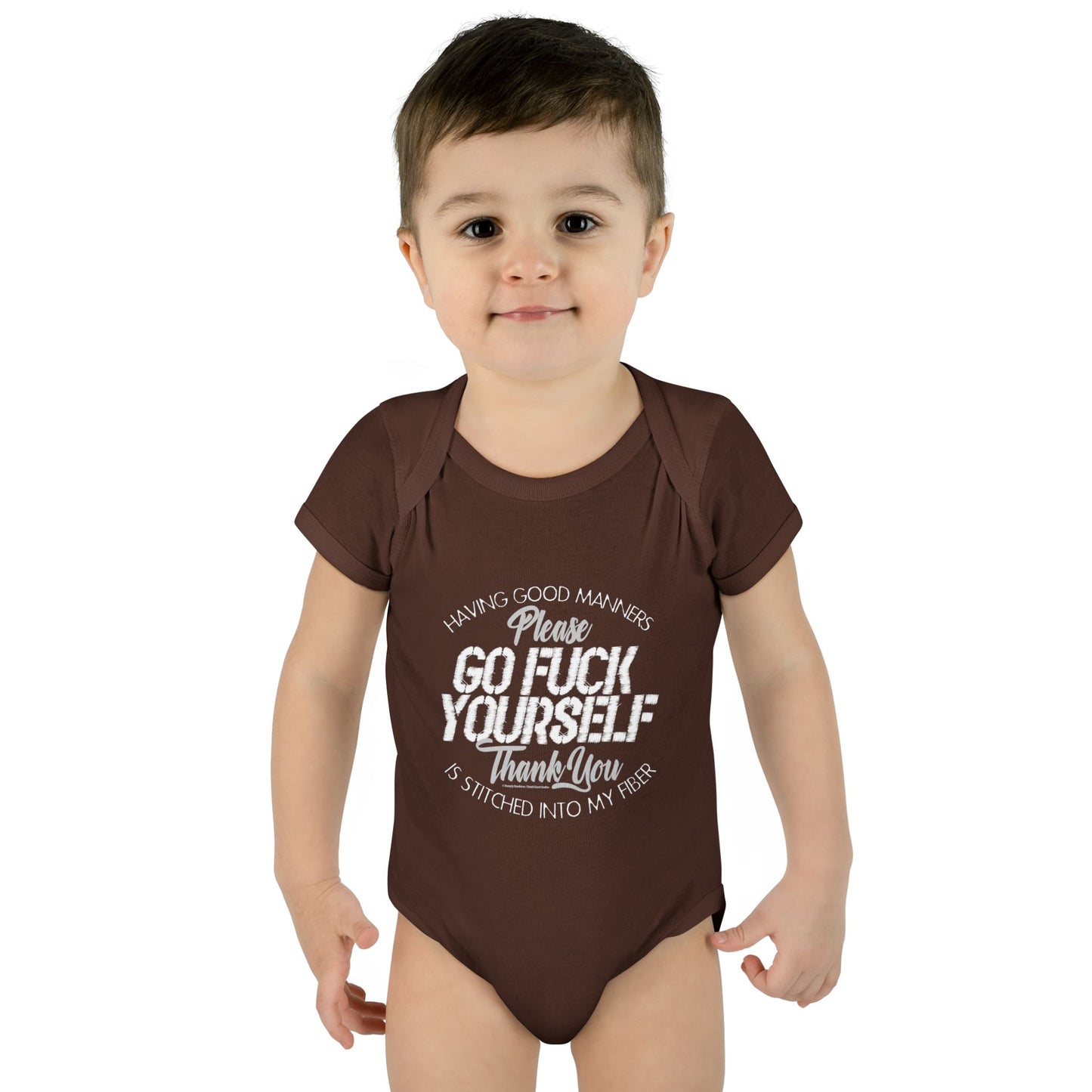 DK90: Please & Thank You (Go Fuck Yourself) - Infant Sized Onsie