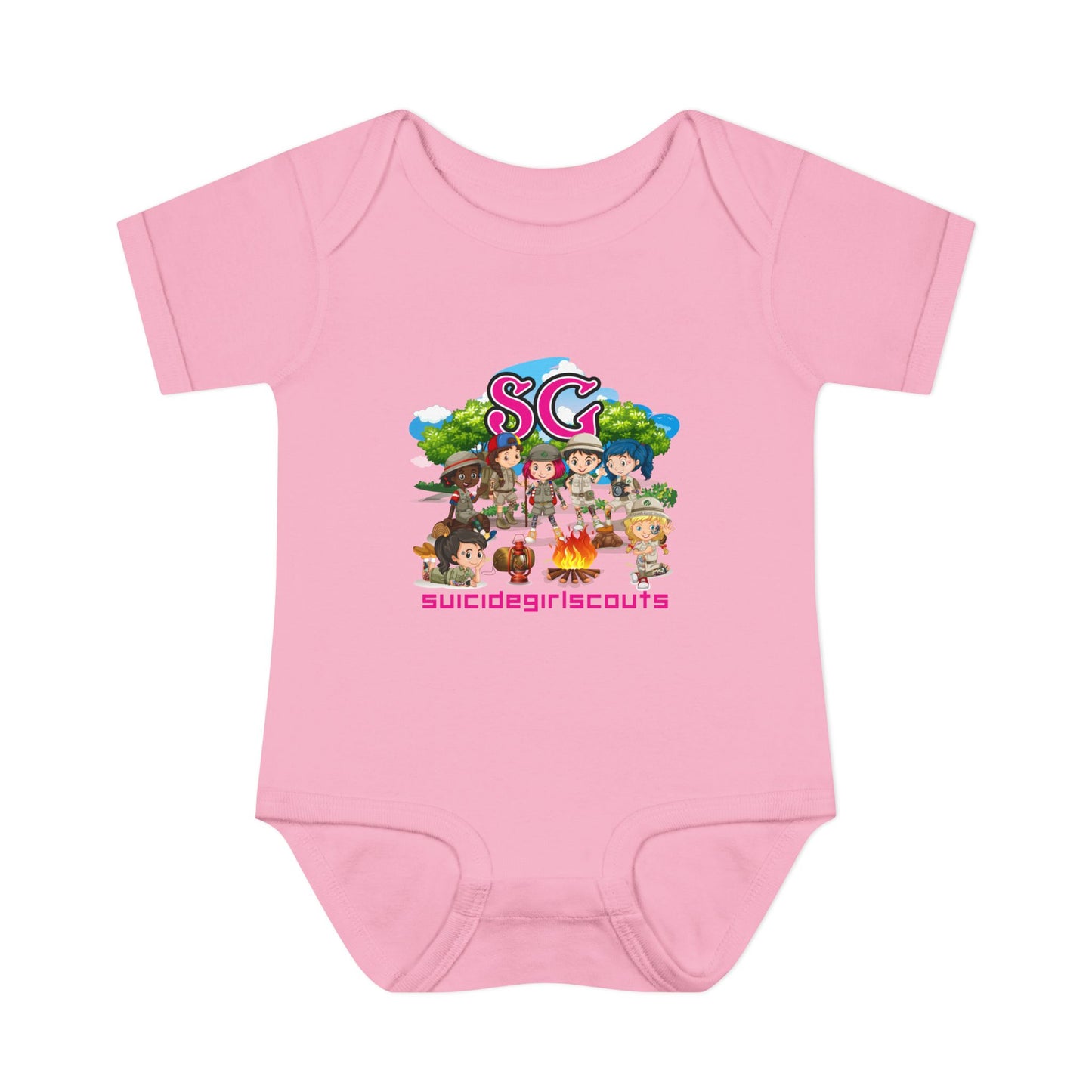DK66: Suicide Girlscouts - Infant Sized Onsie