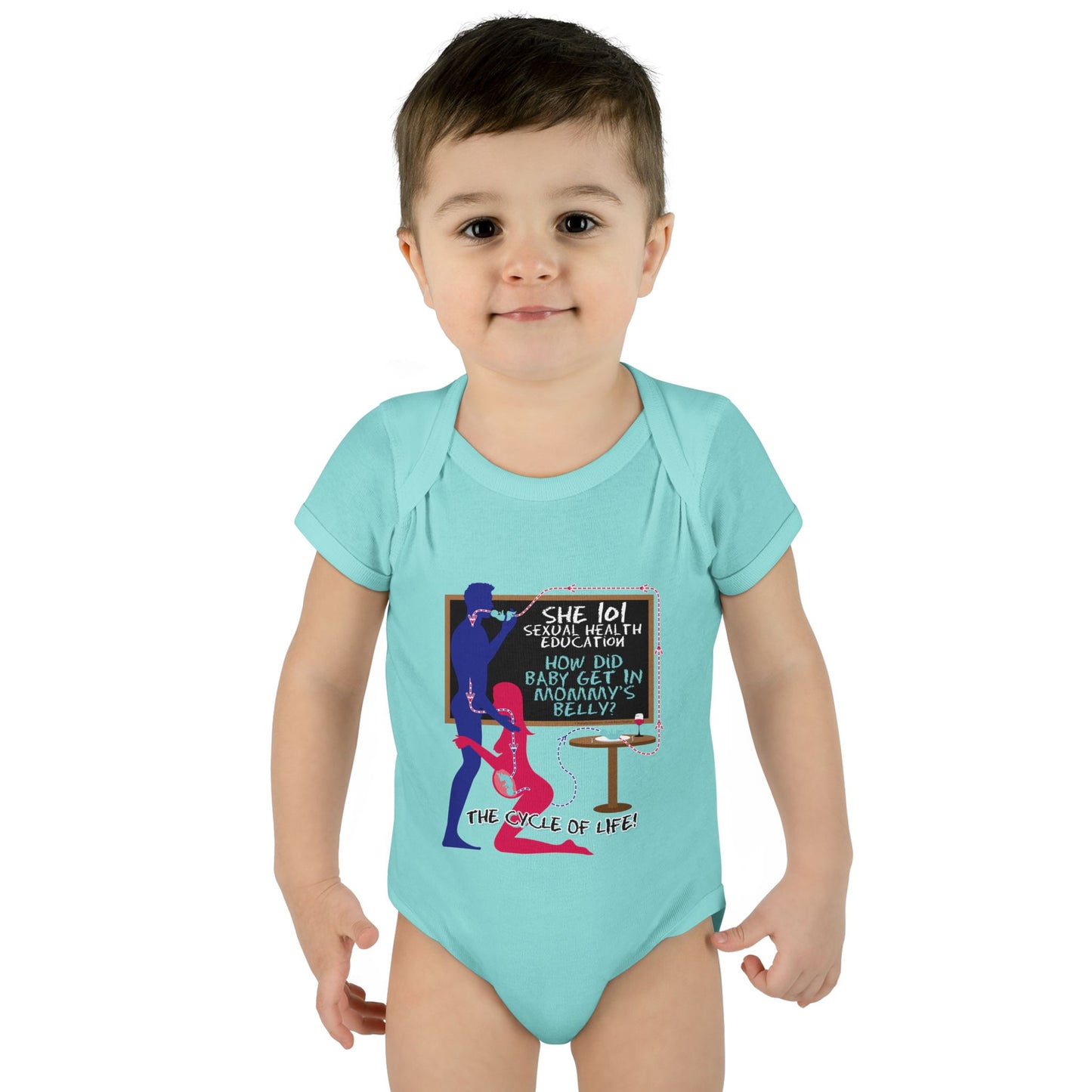 DK184: Baby In The Belly - Infant Sized Onsie