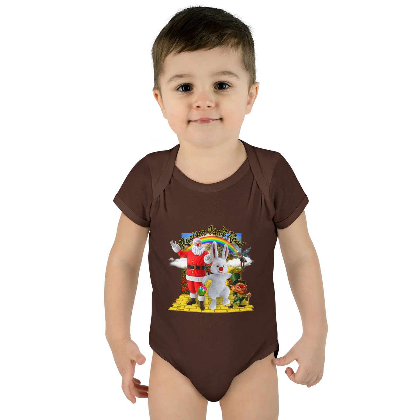 DK68: Racism Isn't Real - Infant Sized Onsie