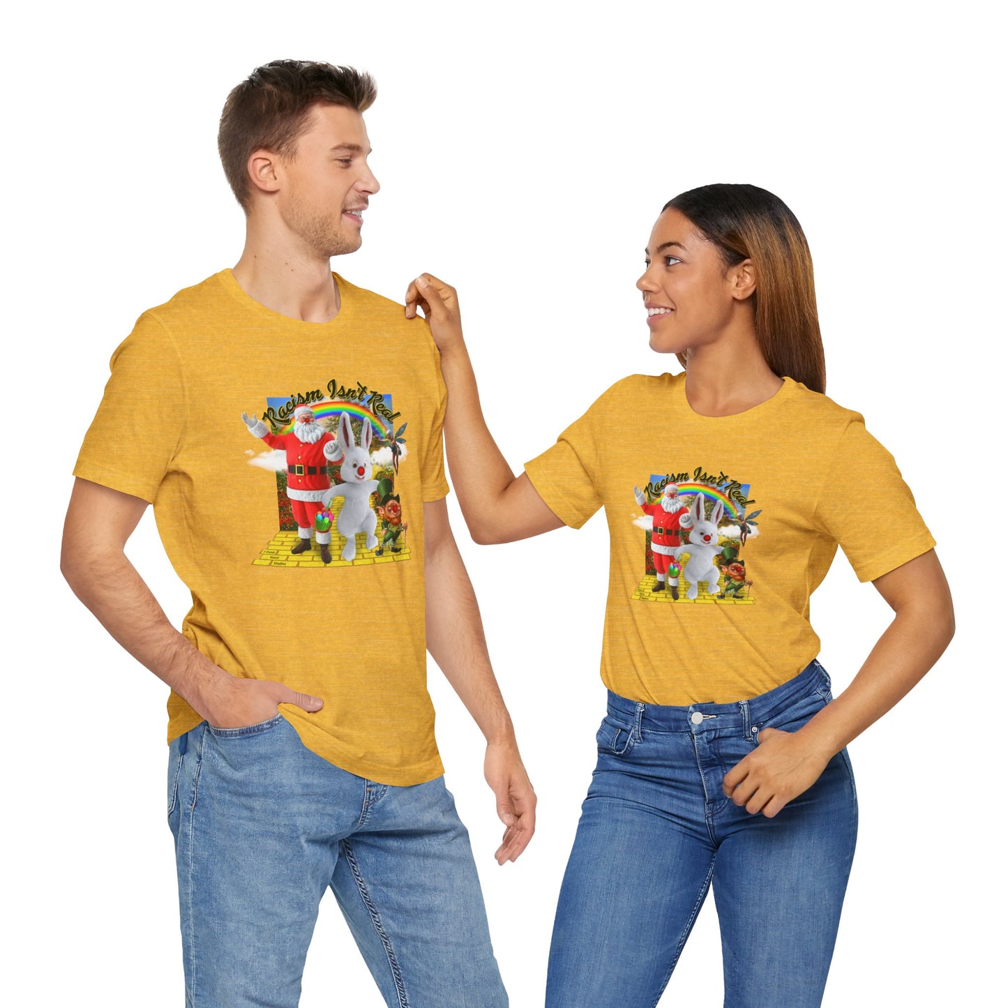 DK68: Racism Isn't Real - Unisex S/S T-Shirt