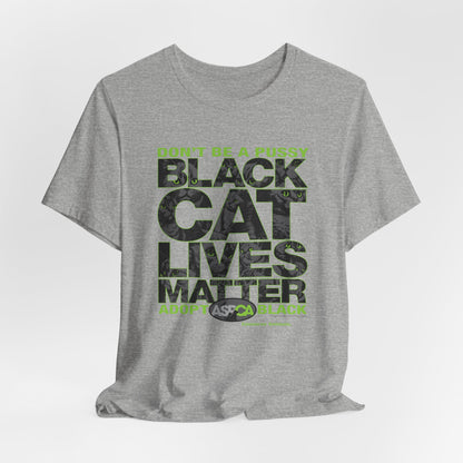 DK219: ASPCA (Black Cat Edition) - Unisex S/S T-Shirt