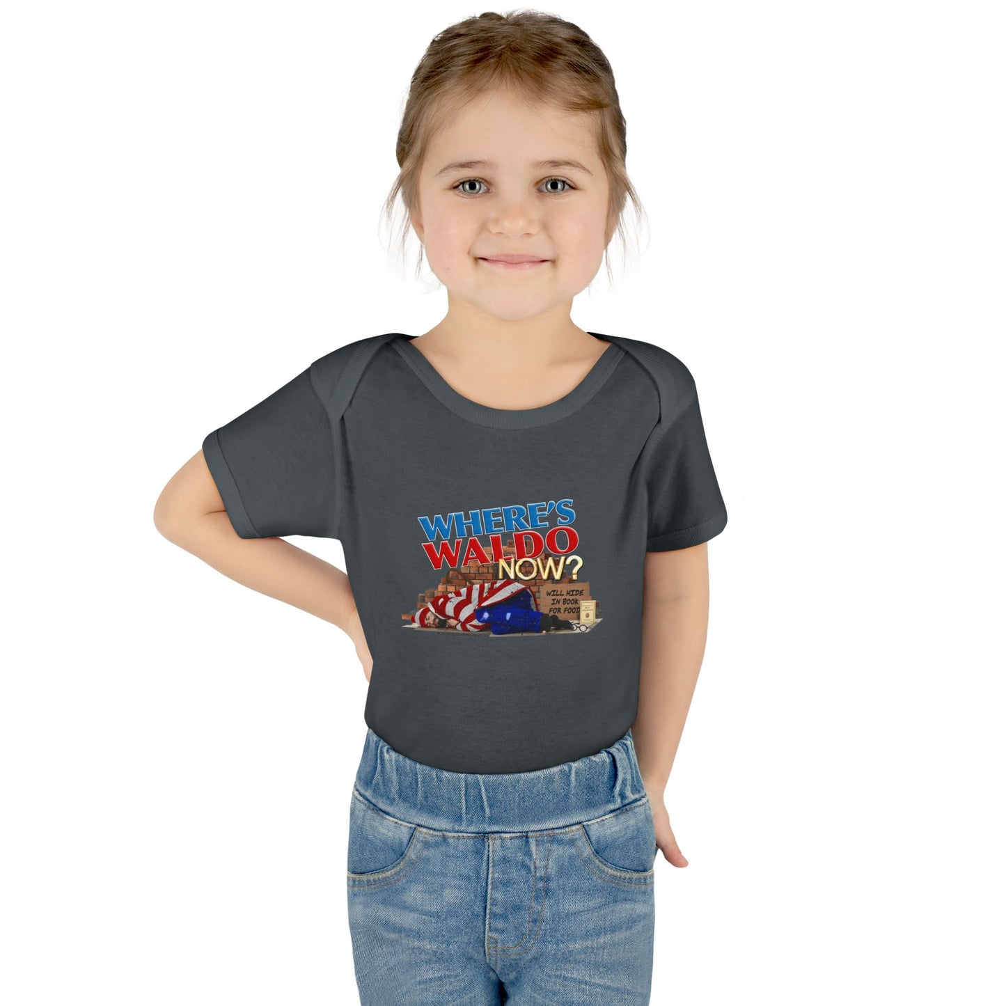 DK89: Where's Waldo Now? - Infant Sized Onsie