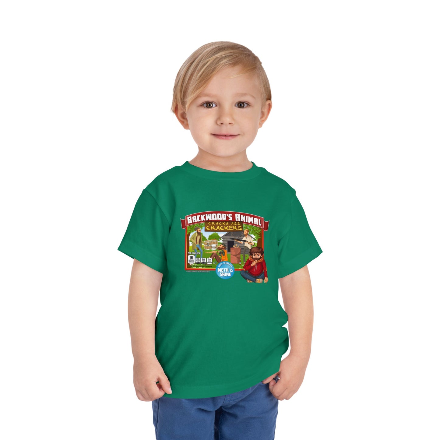 DK77: Animal Cracka' Ass Crackas - Toddler Sized T-Shirt