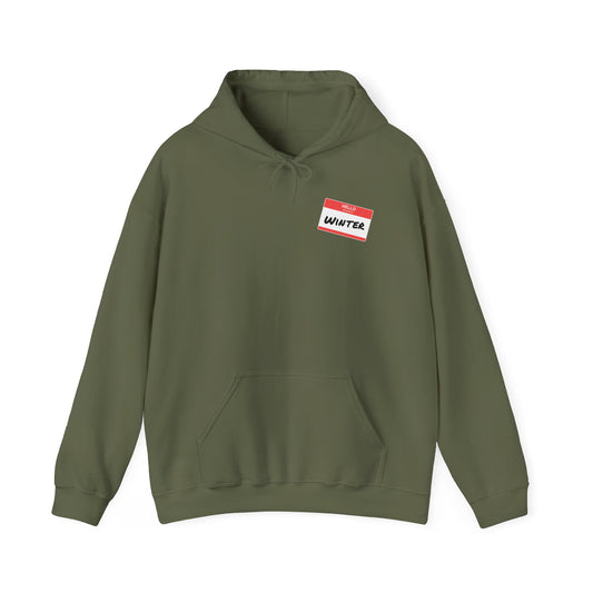 DK193: Winter Is Cuming - Adult Hooded Sweatshirt