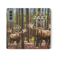 Load image into Gallery viewer, Moose Lodge 2427 - Woodlands Moose - Flip Organizational Phone Cases (Select Phone Models)
