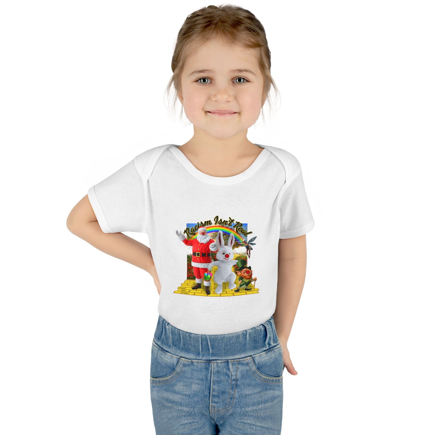 DK68: Racism Isn't Real - Infant Sized Onsie