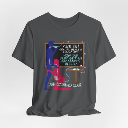 DK184: Baby In The Belly - Unisex S/S T-Shirt