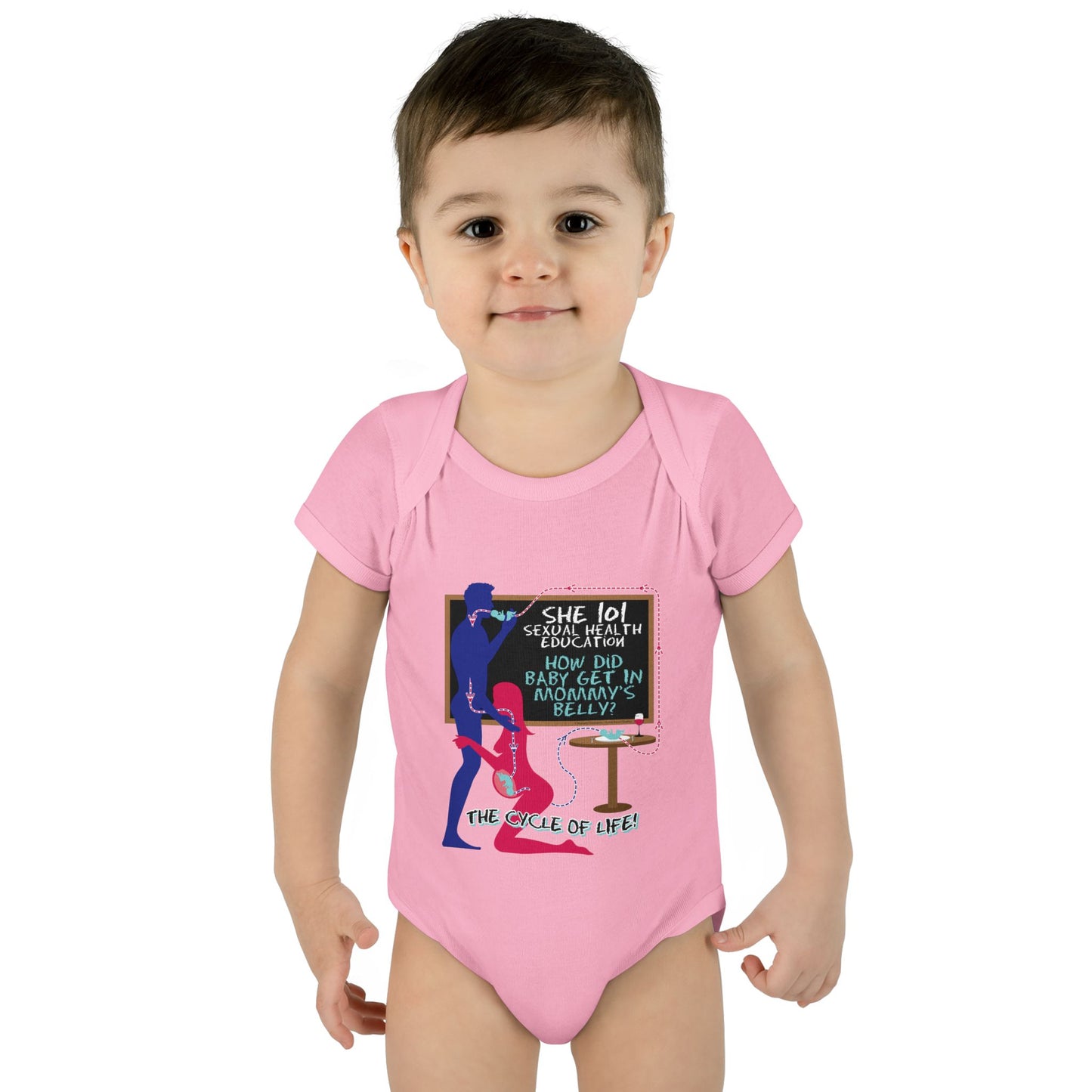 DK184: Baby In The Belly - Infant Sized Onsie