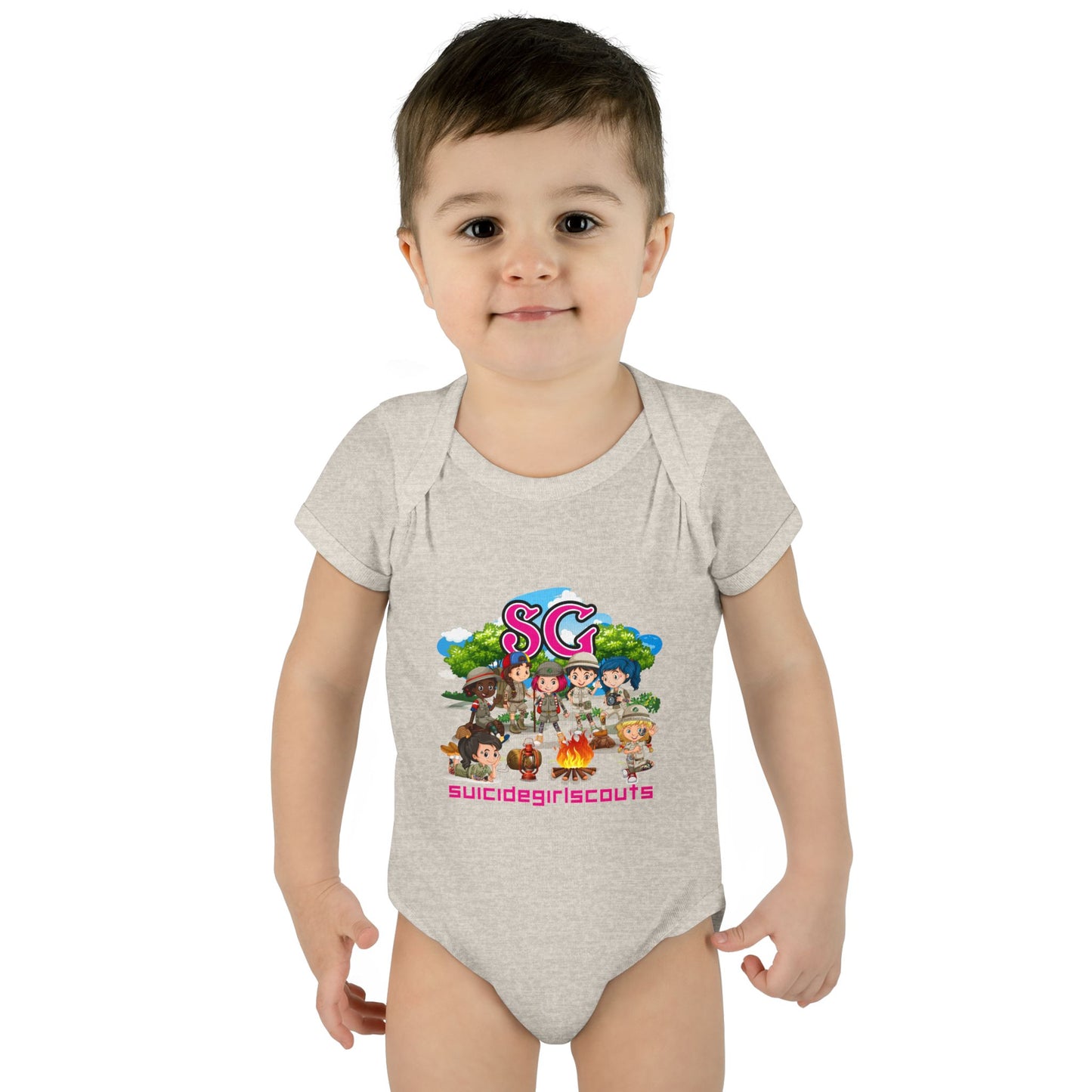 DK66: Suicide Girlscouts - Infant Sized Onsie