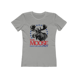 Moose Lodge 2427 - Moose For President - Women's T-Shirt (Front Print Only)