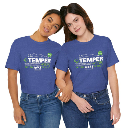DK185: Temper-pedic - Unisex S/S T-Shirt
