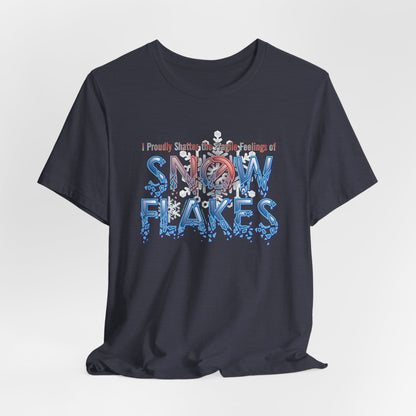 DK157: Shattered Snowflakes - Unisex S/S T-Shirt