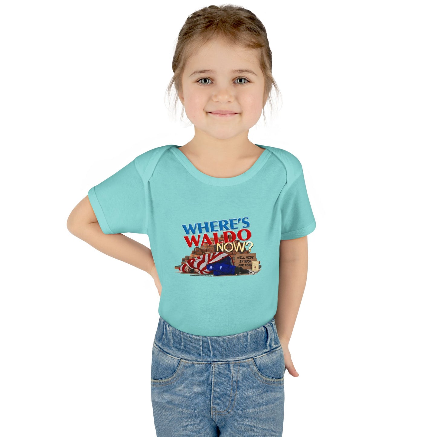 DK89: Where's Waldo Now? - Infant Sized Onsie