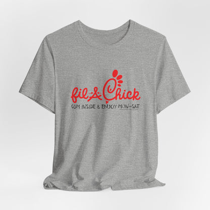 DK87: Fil-A-Chick - Unisex S/S T-Shirt