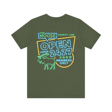 Load image into Gallery viewer, Moose Lodge 2427 - Moose Open 2427 - Unisex T-Shirt (Front &amp; Back Print)
