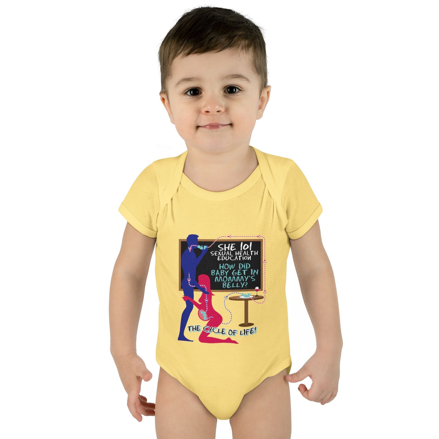 DK184: Baby In The Belly - Infant Sized Onsie