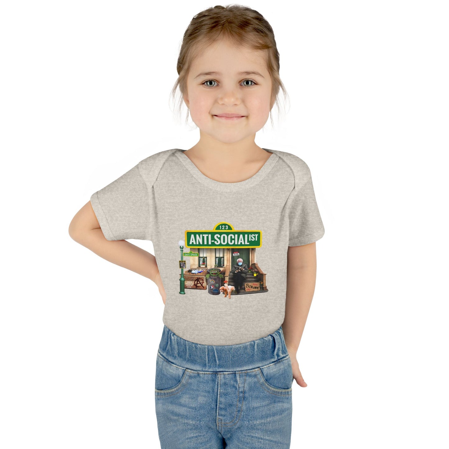 DK58: Bernie The Grouch - Infant Sized Onsie
