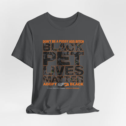 DK219: ASPCA (Black Pet Edition) - Unisex S/S T-Shirt