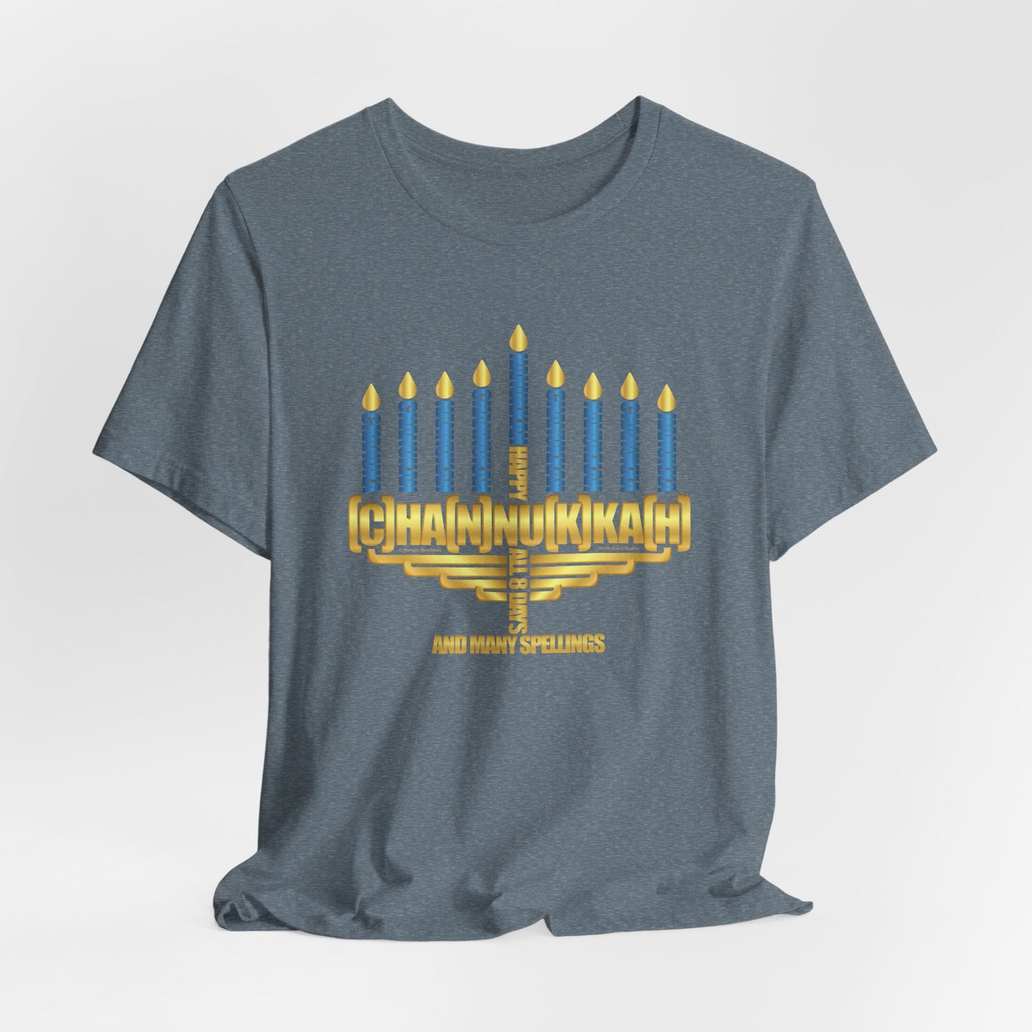 DK192: [C]ha[n]nu[k]ka[h] - Unisex S/S T-Shirt