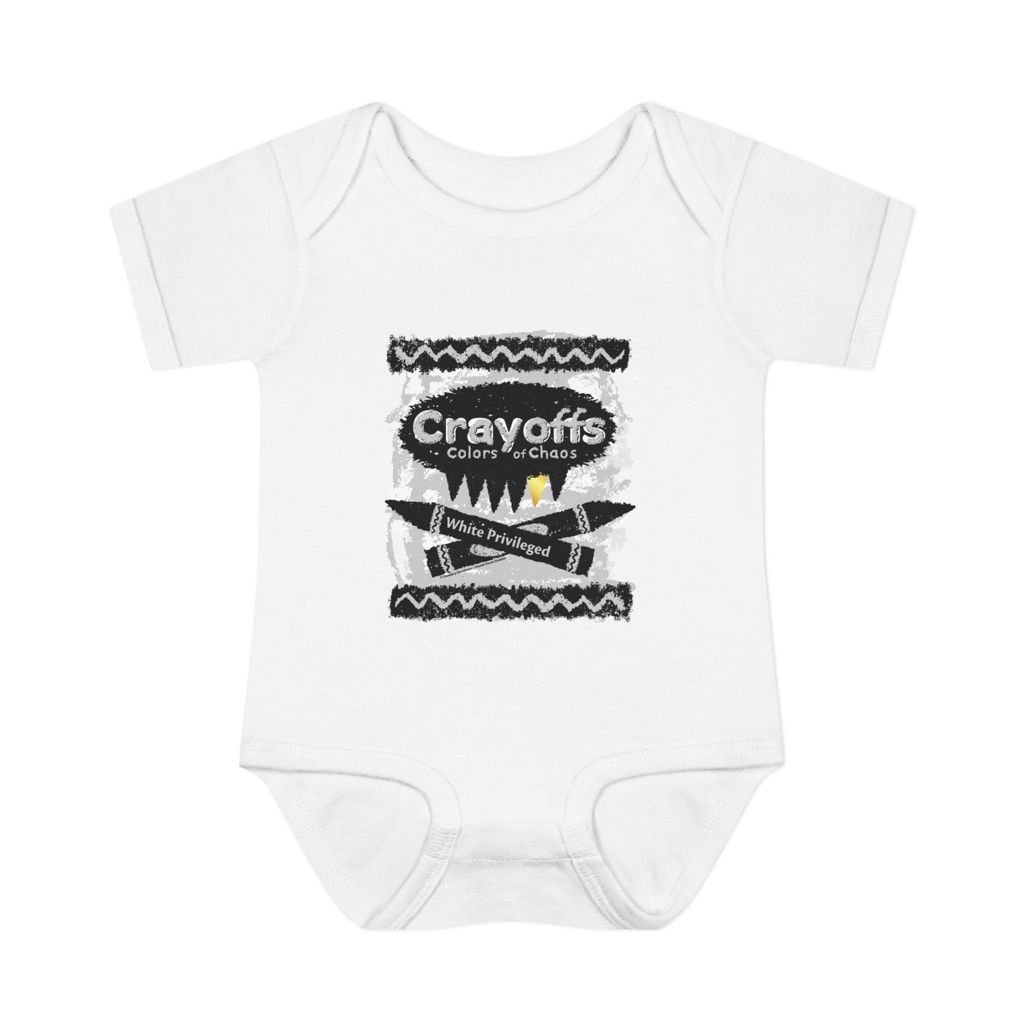 DK110: Crayoffs - Colors of Chaos - Infant Sized Onsie