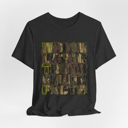 DK159: WTF! FTW! Facts! (Camo Edition) - Unisex S/S T-Shirt