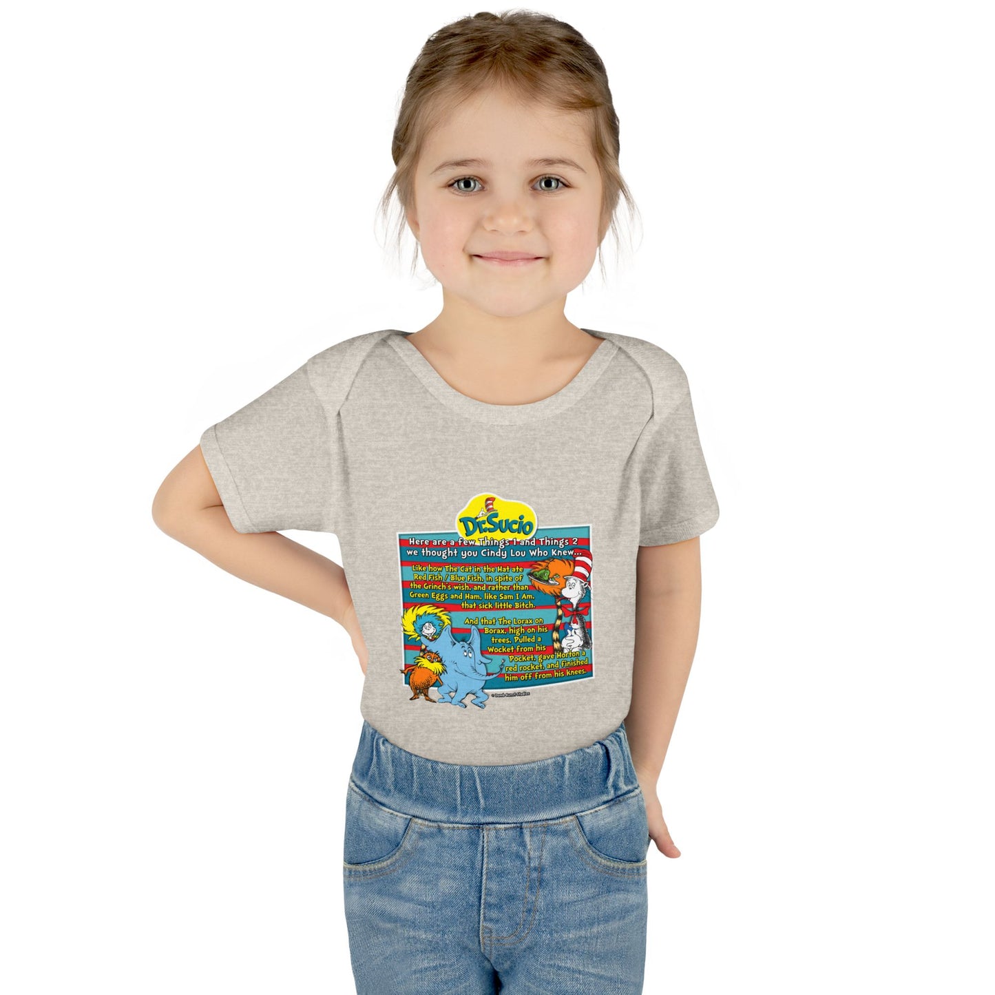 DK64: Doctored Seuss (Dirty Dr. Sucio) - Infant Sized Onsie